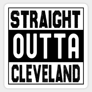 Straight Outta Cleveland Sticker